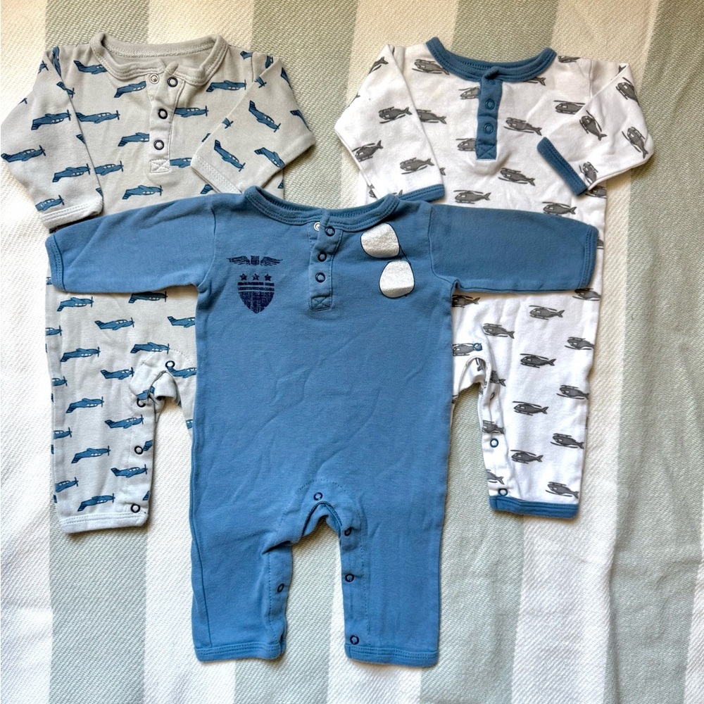 Baby 0-3 Month Pajama Sleepers